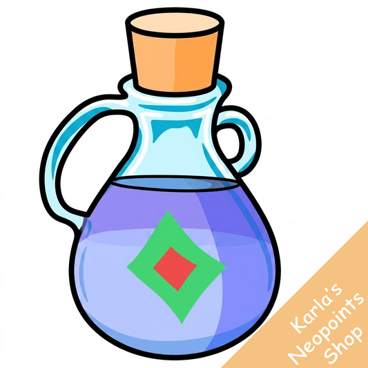 Blue Peophin Morphing Potion