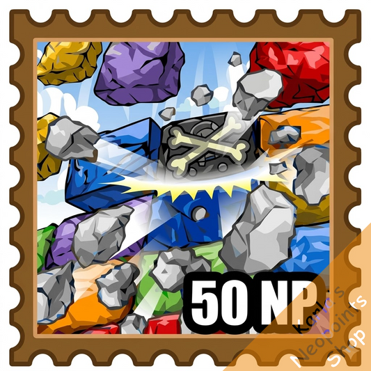 Destruct-O-Match Stamp