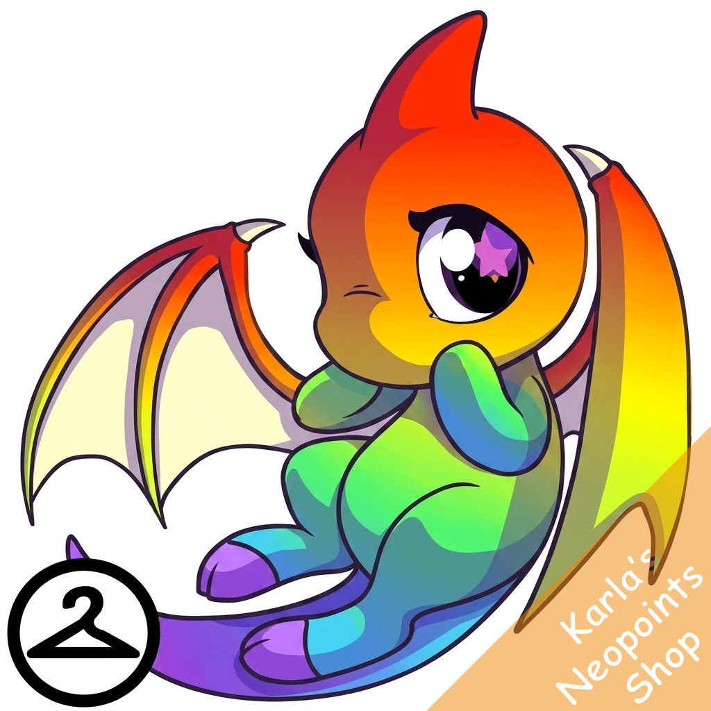 Adoring Rainbow Shoyru