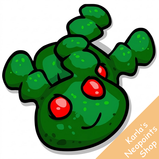 Frosted Green Grundo Cookies