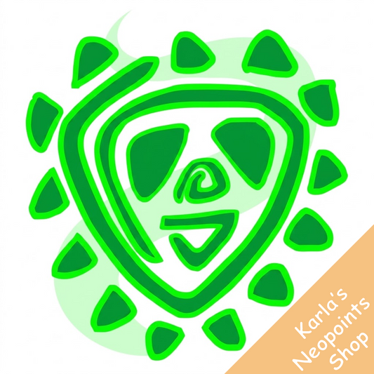 Glowing Mystery Island Rune