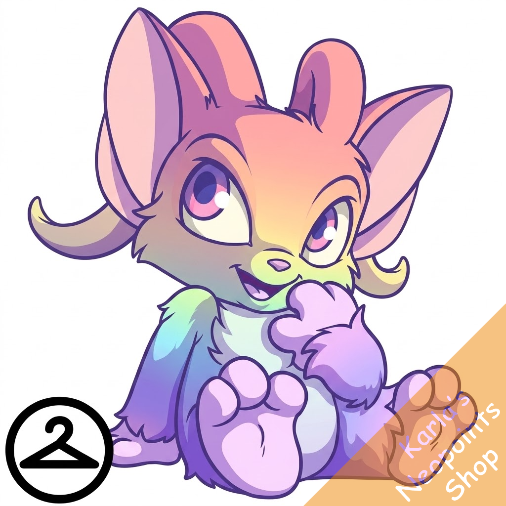 Prismatic Pastel: Adoring Rainbow Acara