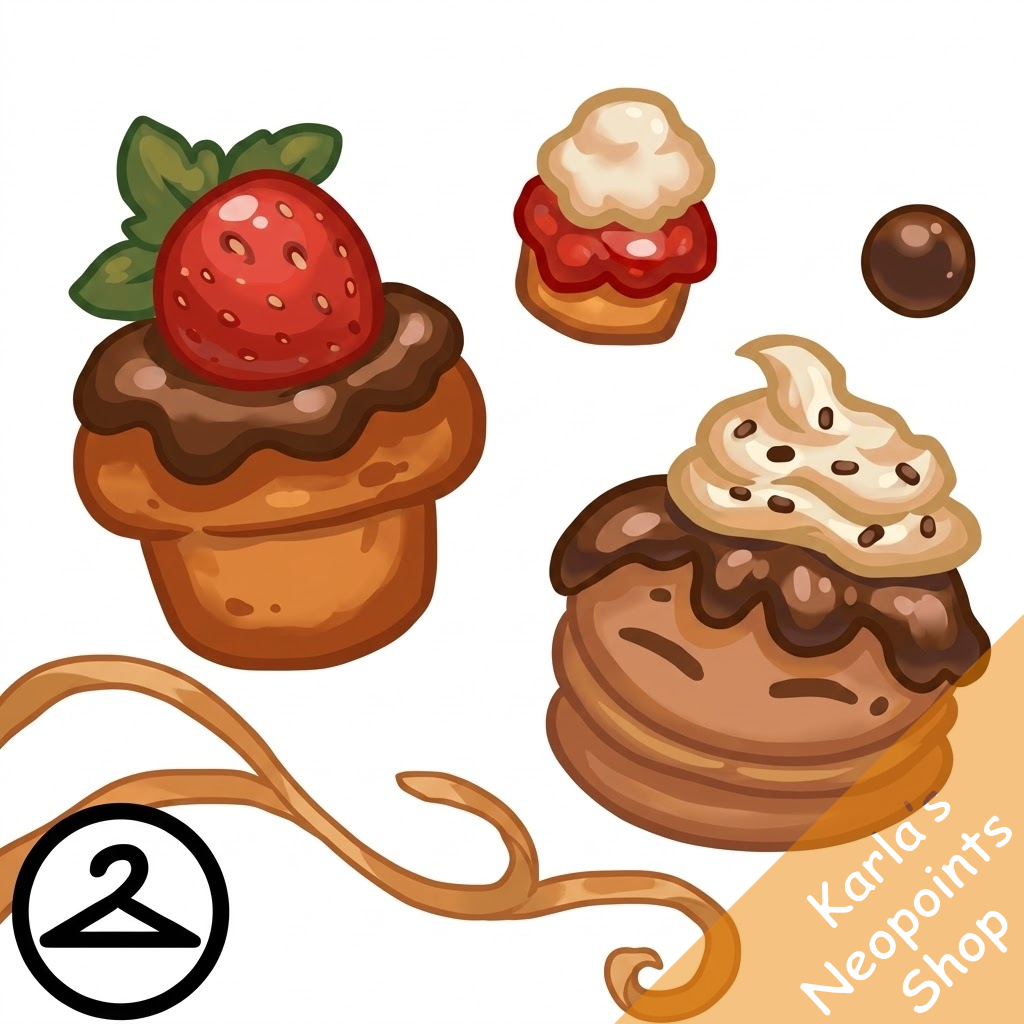 Delicious Pastries Frame