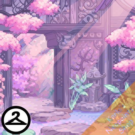 Dyeworks Pink: Zen Paradise Background