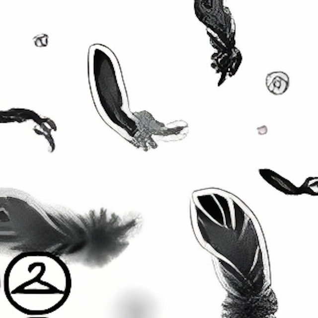 Black Feathers and Glitter Filter