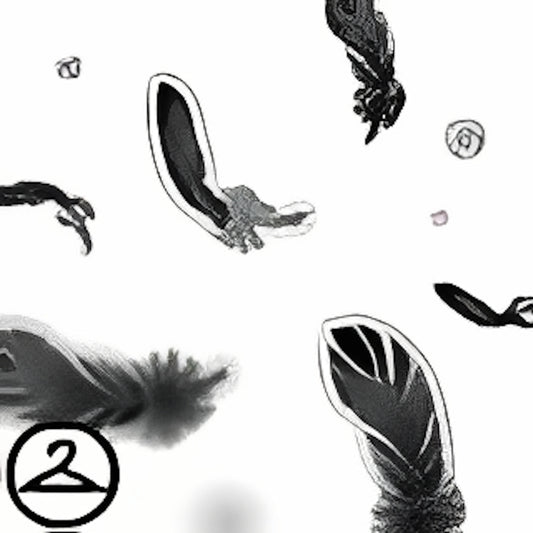 Black Feathers and Glitter Filter