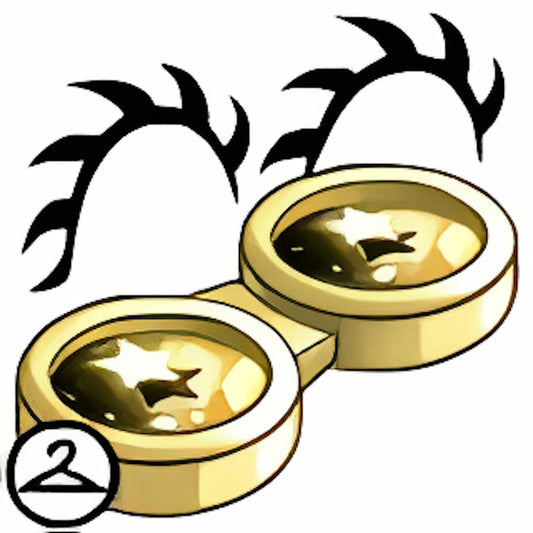 25th Anniversary Silver Starry Eyed Contacts