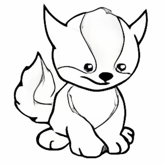 White Doglefox