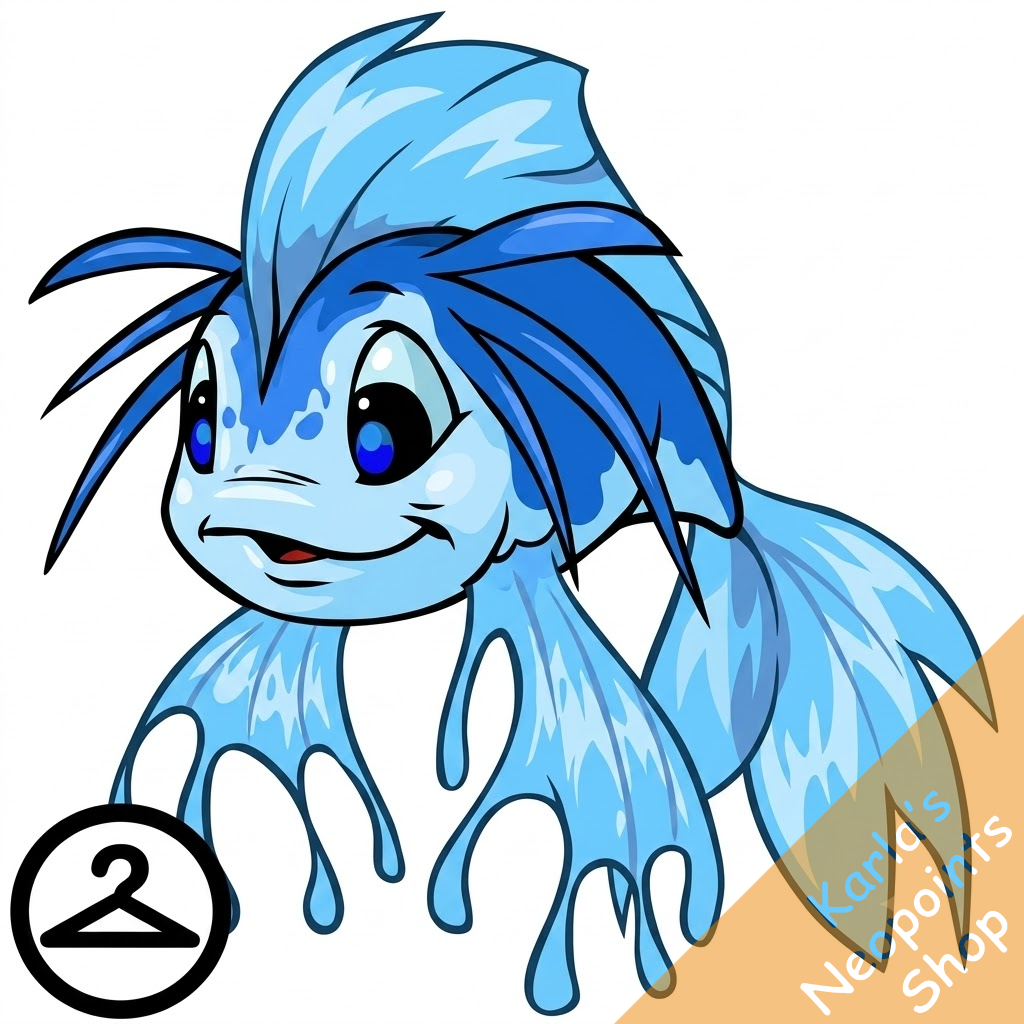 Nostalgic Blue Koi
