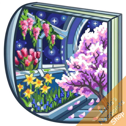 Springtime on the Space Station Book