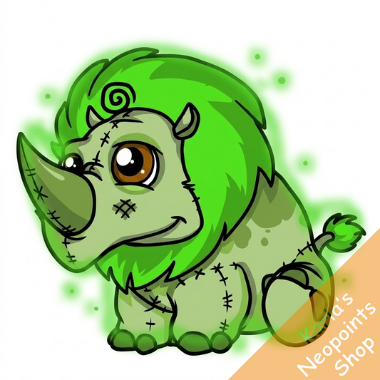 Magical Green Tonu Plushie
