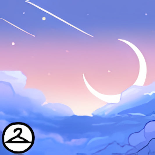 Wish Above the Clouds Background