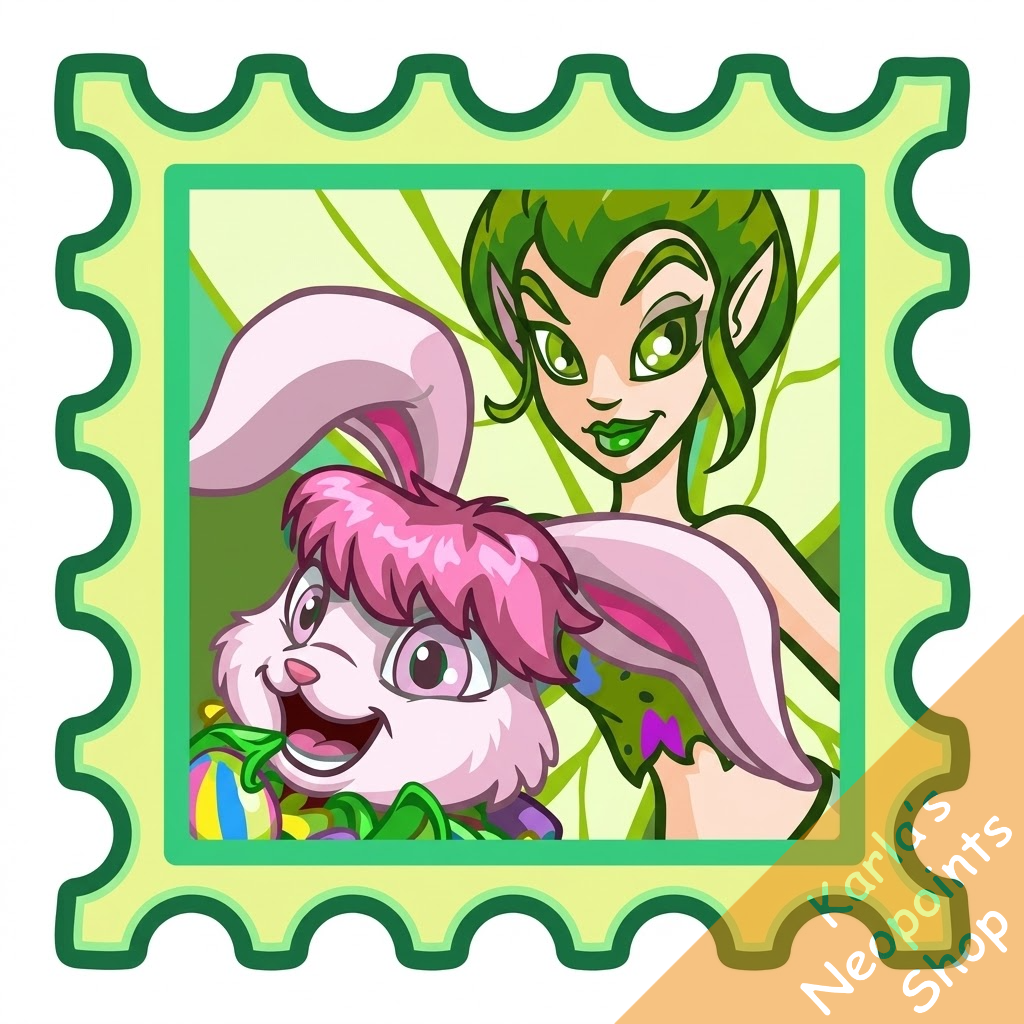 Kari and Topsi Stamp