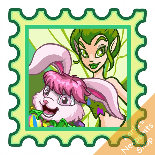 Kari and Topsi Stamp
