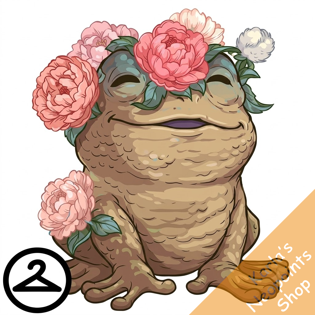 Prismatic Peony: Blooming Woodland Quiggle