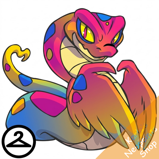Prismatic Pansexual: Adoring Rainbow Hissi