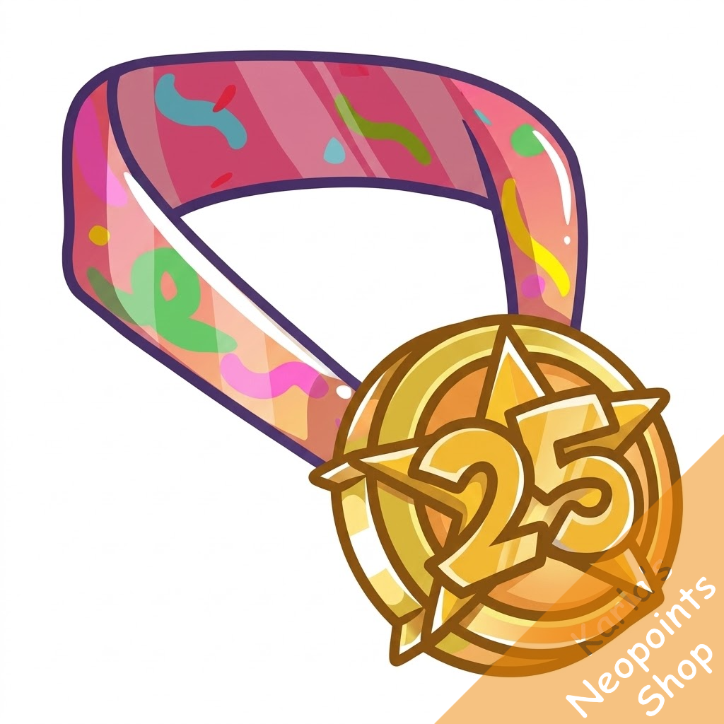 25th Anniversary Birthday Bash Attendee Medal