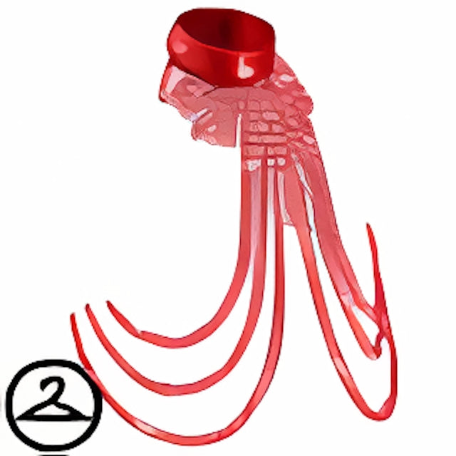 Dyeworks Red: Dripping with Gold Jewelry
