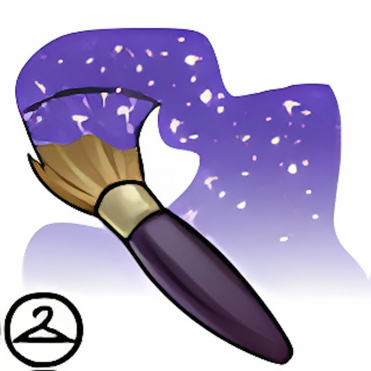 Void Purple Shimmer Body Paint