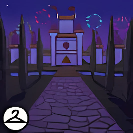 Meridell Firework Background