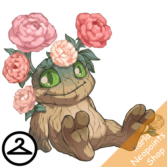 Prismatic Peony: Blooming Woodland Grundo