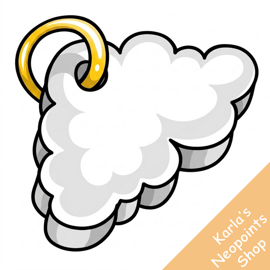 Cloud Shoyru Charm