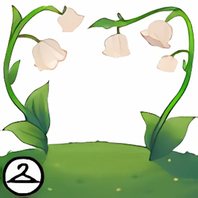 Beneath Giant Lily of the Valley Trinket