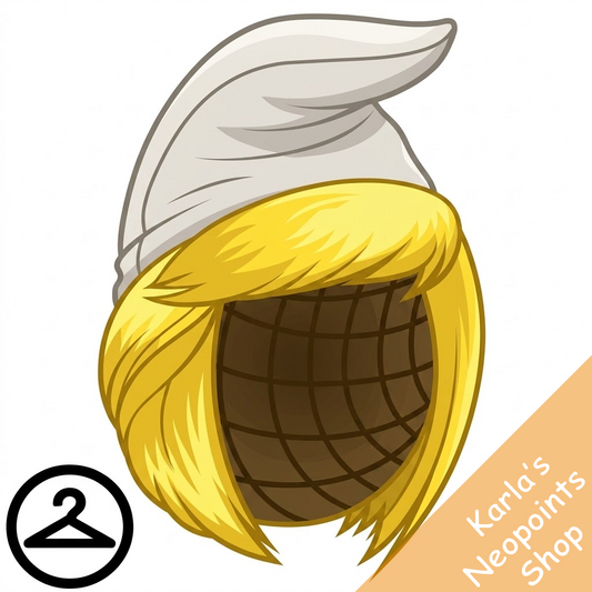 Light Pointy Gnome Hat and Wig