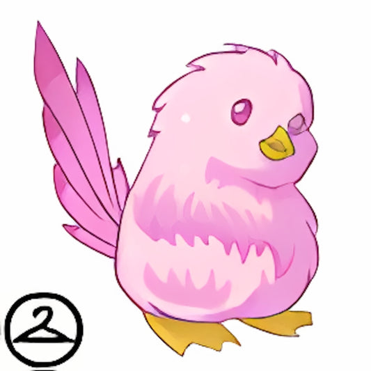 Giant Pink Weewoo Petpet Wearable