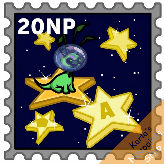 Alien Aisha Vending Stamp