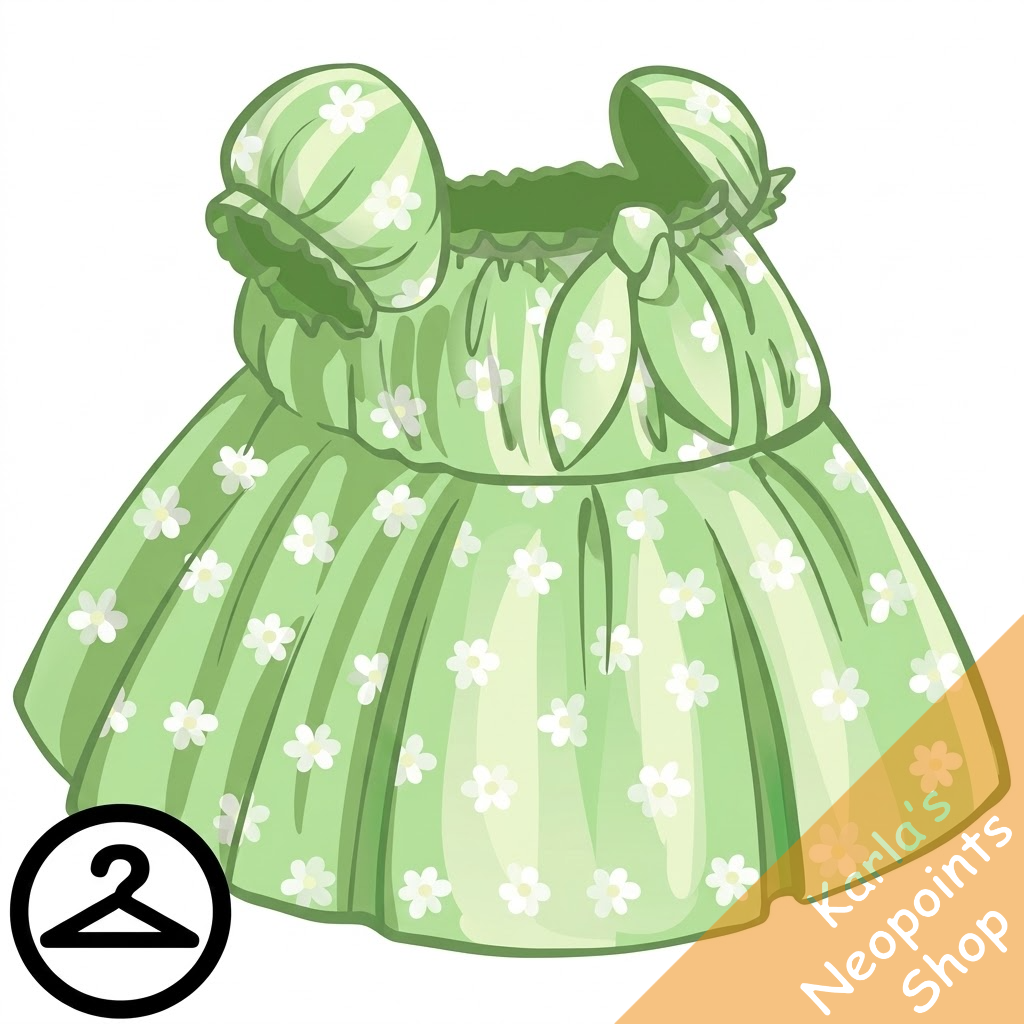 Dyeworks Light Green: Mutant Spring Dress