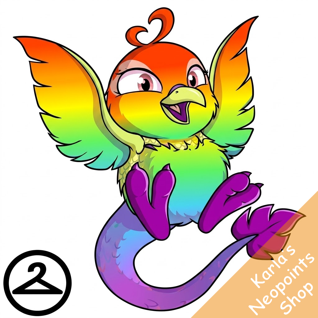 Adoring Rainbow Pteri