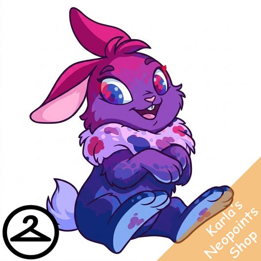 Prismatic Bisexual: Adoring Rainbow Cybunny