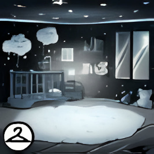 Dyeworks Black: Nighttime Nursery Background