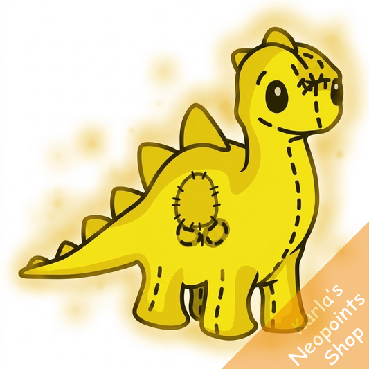 Magical Gold Chomby Plushie