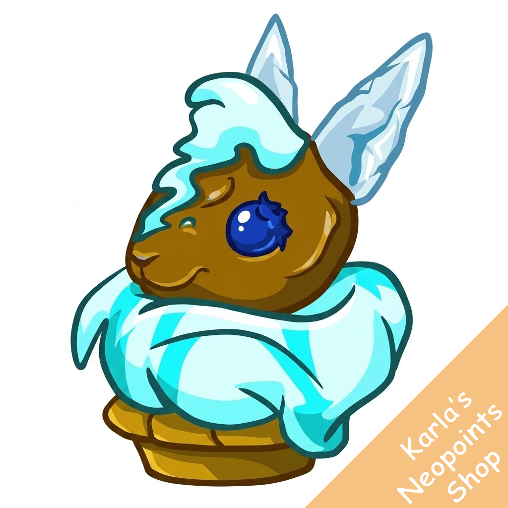 Electric Cybunny Cupcake