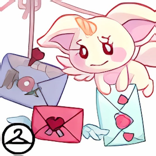 Hanging Valentine Letters and Feloreena Garland