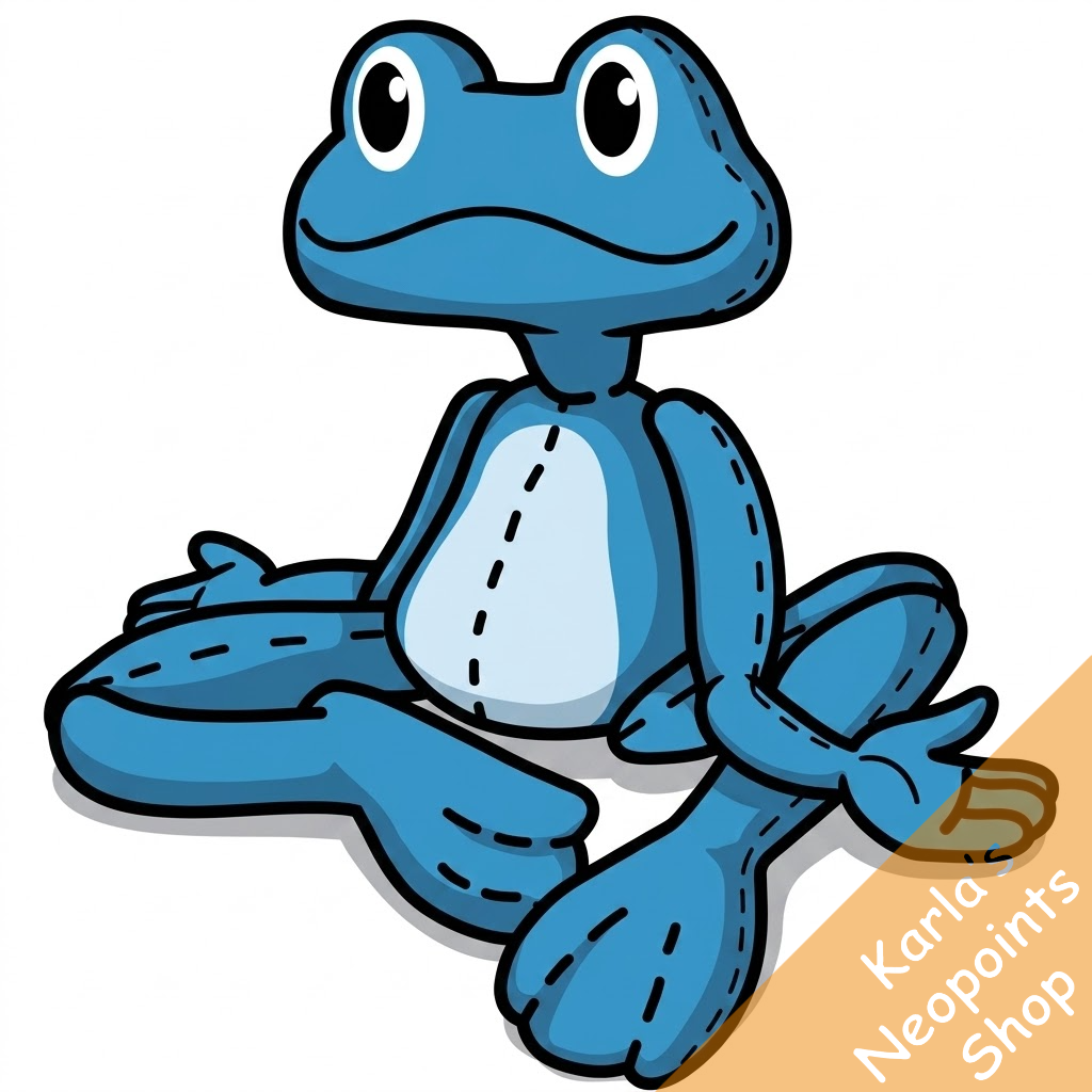 Magical Blue Nimmo Plushie