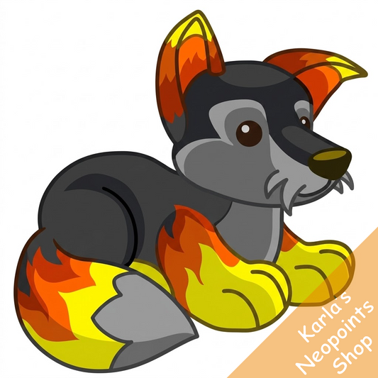 Magical Fire Lupe Plushie