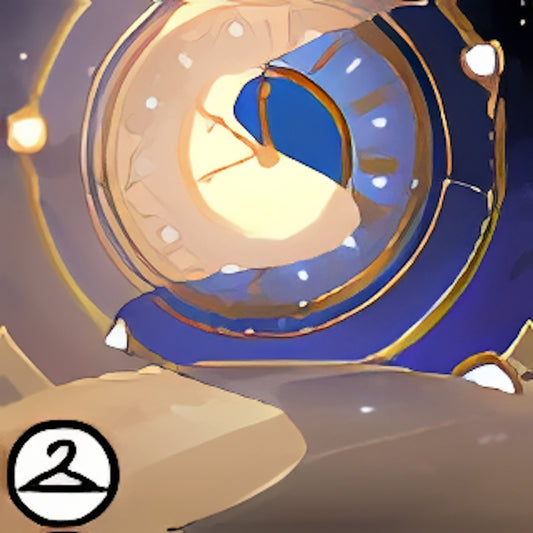 MME32-B: Celestial Clock Background