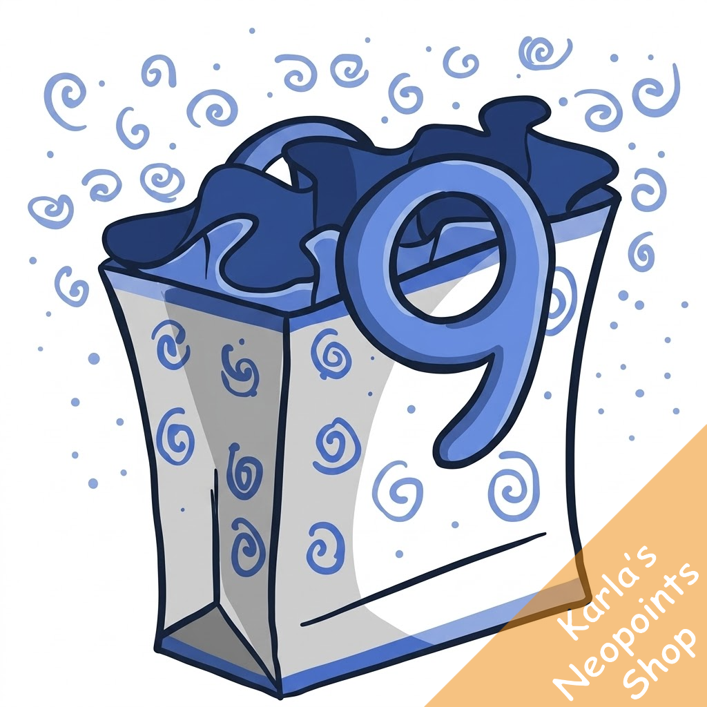 Neopets 9th Birthday Goodie Bag