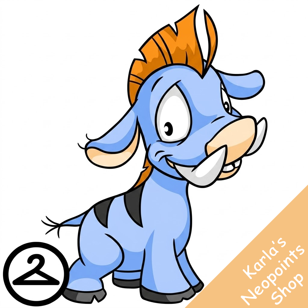 Nostalgic Blue Moehog