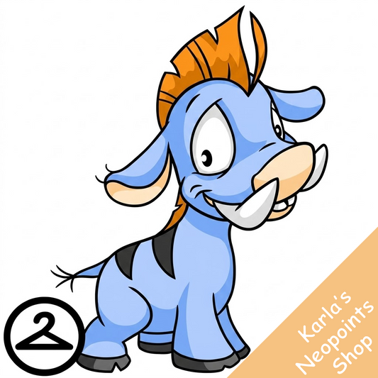 Nostalgic Blue Moehog