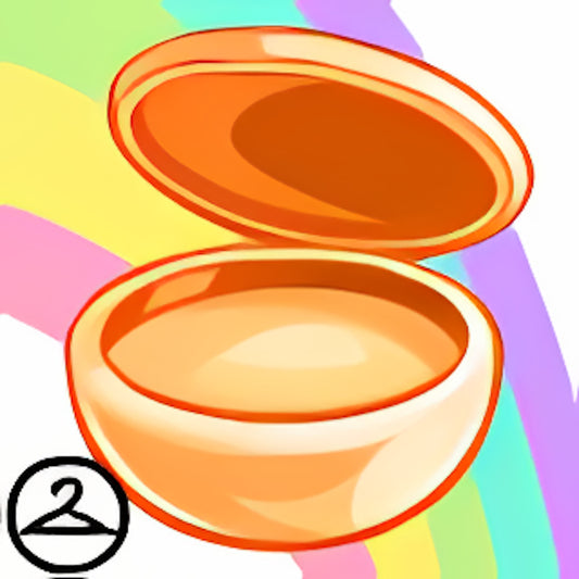 Orange Baby Body Paint