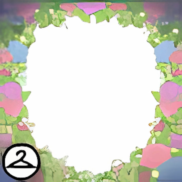 Dreamy Spring Flower Frame