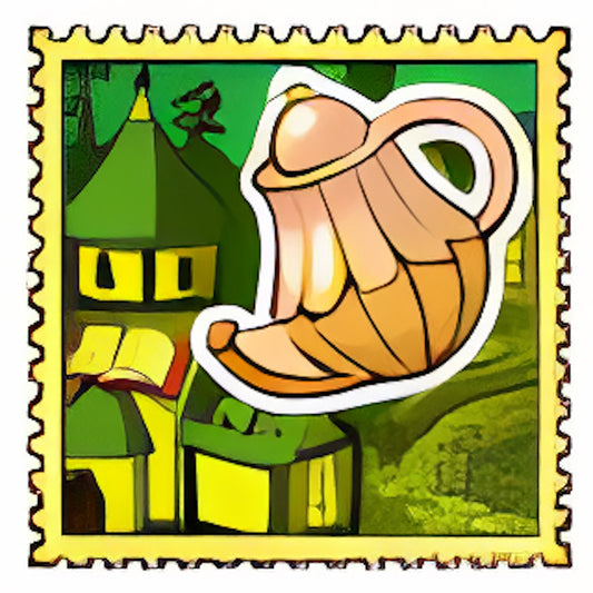 Teatime in Neovia Stamp