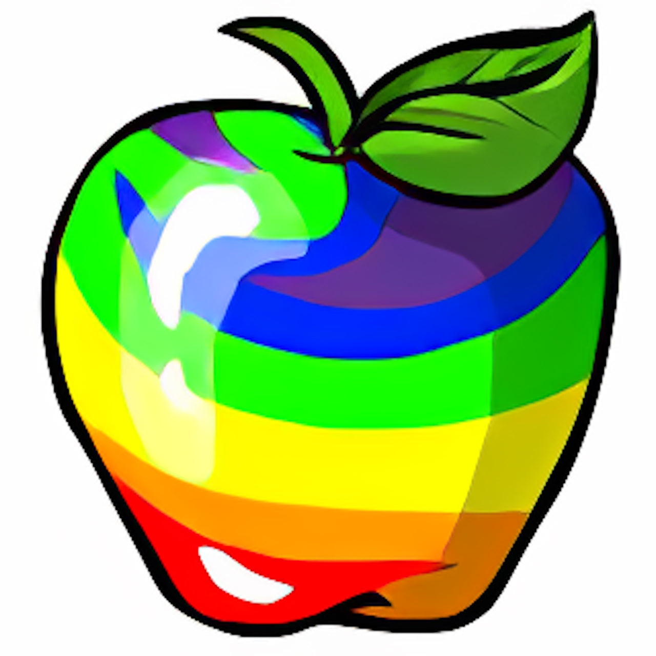 Rainbow Apple