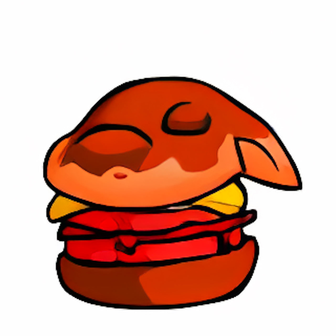 Red Poogle Tomato and Ketchup Burger