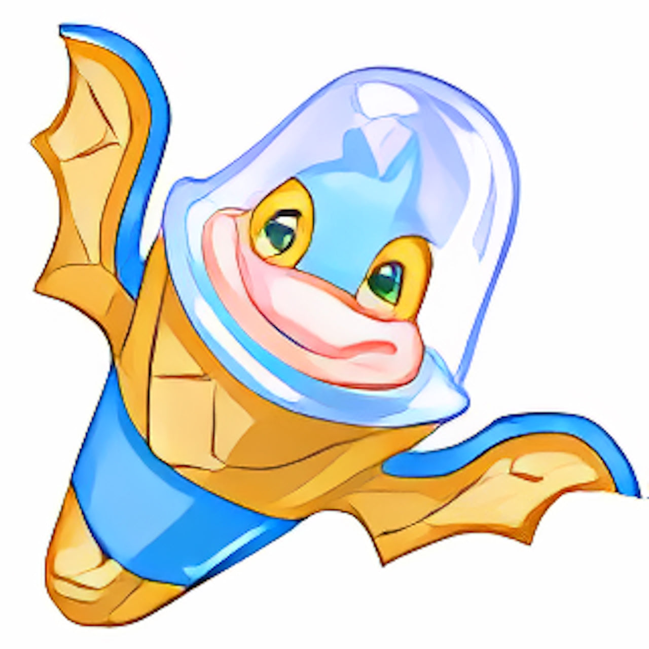 Blue Scorchio Ice Cream Cone Pop