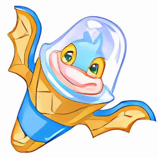 Blue Scorchio Ice Cream Cone Pop